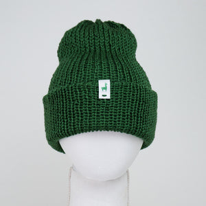 Forest Knitted Beanie Winter Apparel LLASI Brand Cuff Style