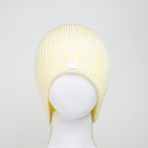 Tan Knitted Beanie Winter Apparel LLASI Brand Classic Style