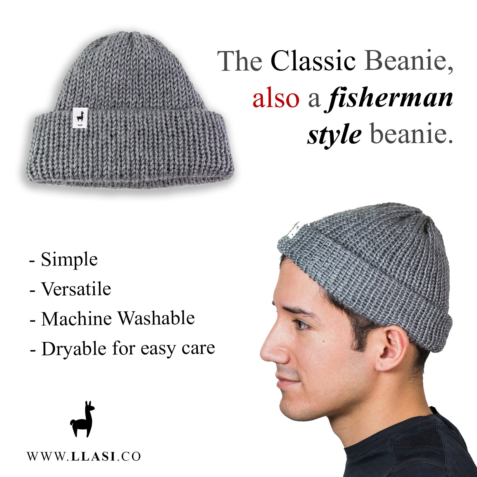 Cozy Forest Green Knitted Beanie | Classic Winter Hat for Men & Women