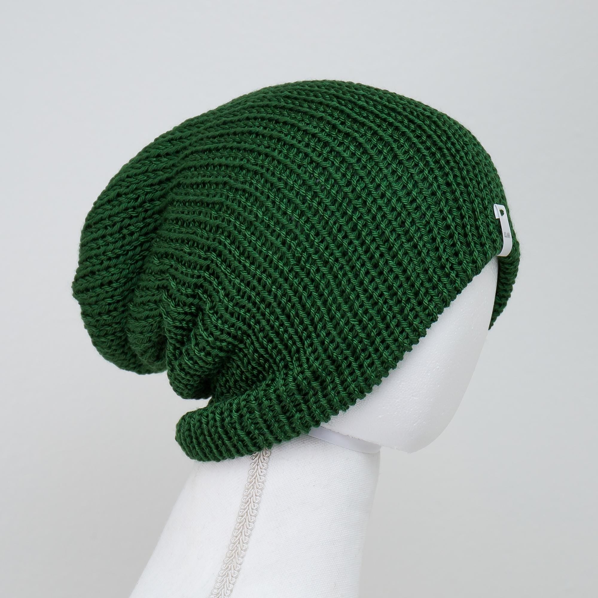 Forest Knitted Beanie Winter Apparel LLASI Brand Cuff Style